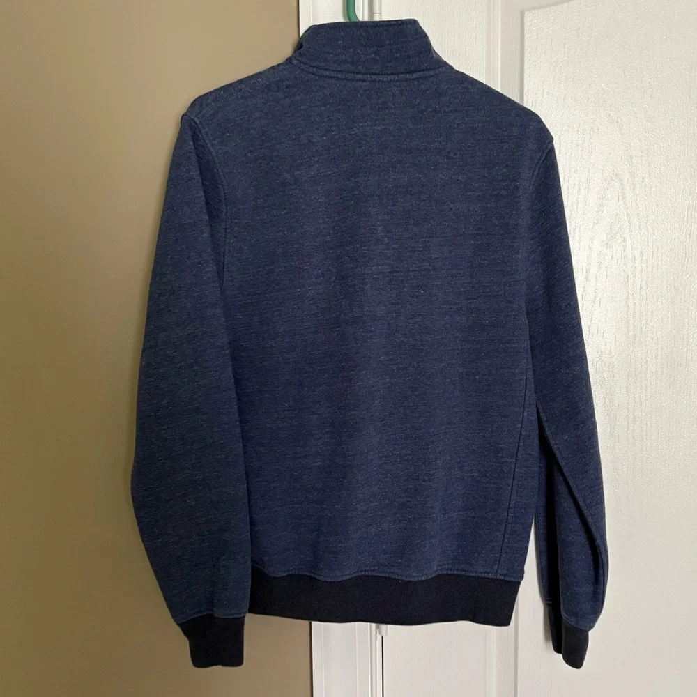 J.Crew Men’s Knit Goods Quarter Zip Pullover. Size Medium.